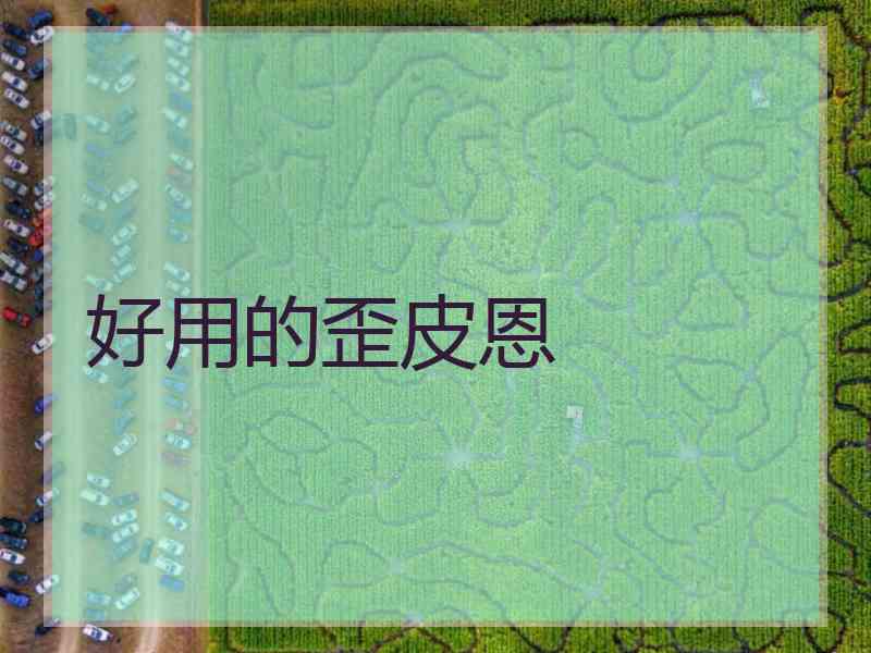 好用的歪皮恩