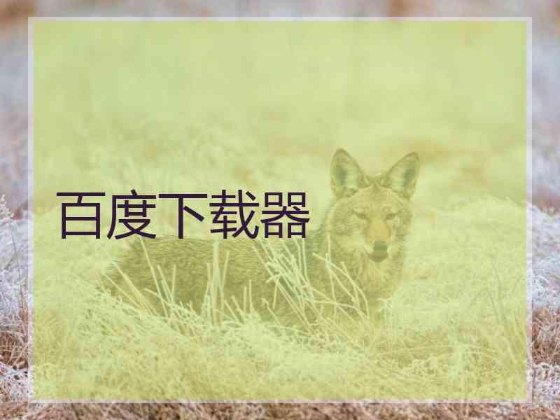 百度下载器