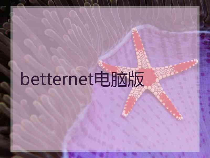 betternet电脑版
