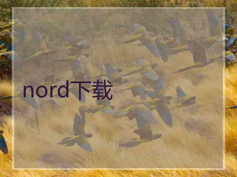 nord下载