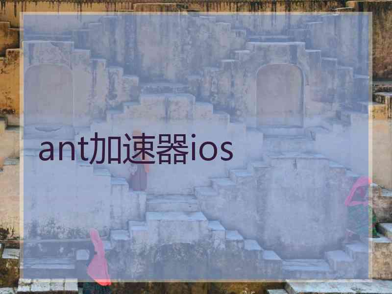 ant加速器ios