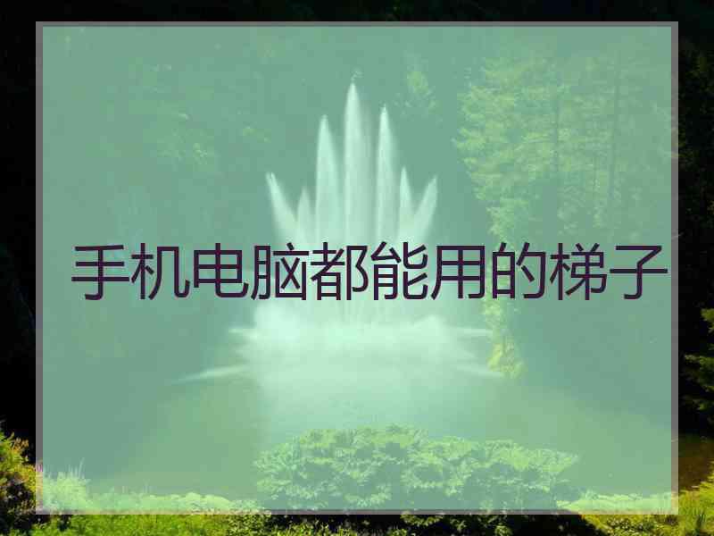 手机电脑都能用的梯子