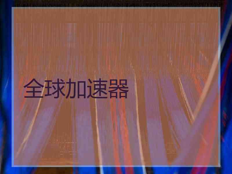 全球加速器