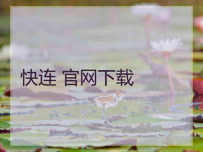 快连 官网下载