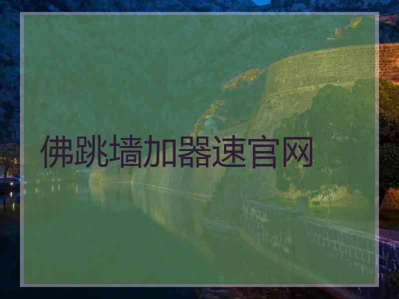 佛跳墙加器速官网