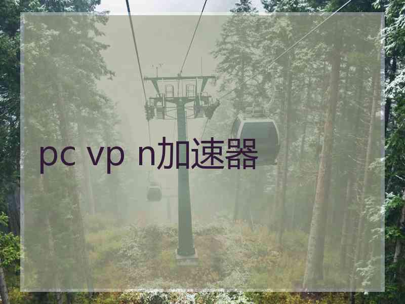 pc vp n加速器