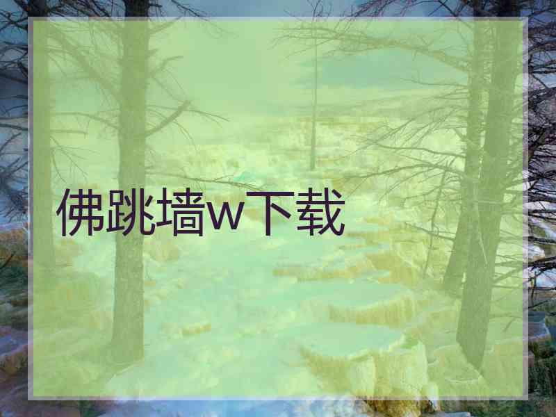 佛跳墙w下载