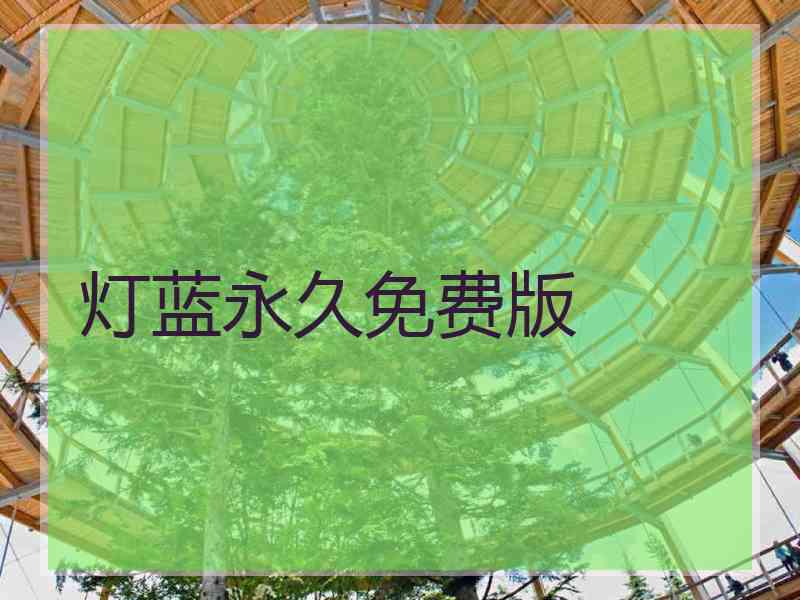 灯蓝永久免费版