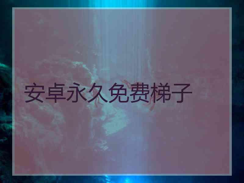 安卓永久免费梯子