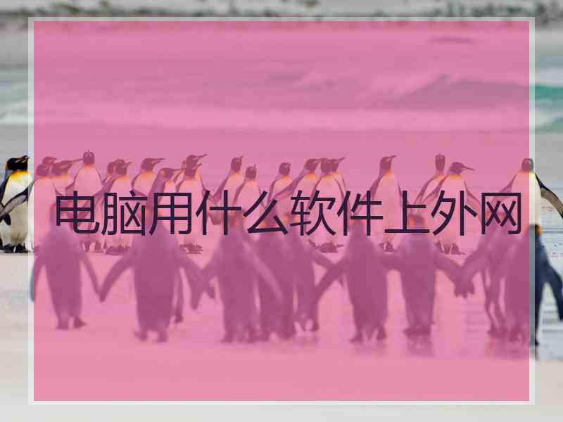 电脑用什么软件上外网