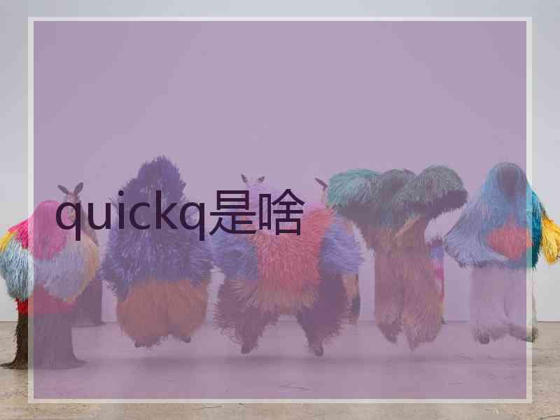 quickq是啥
