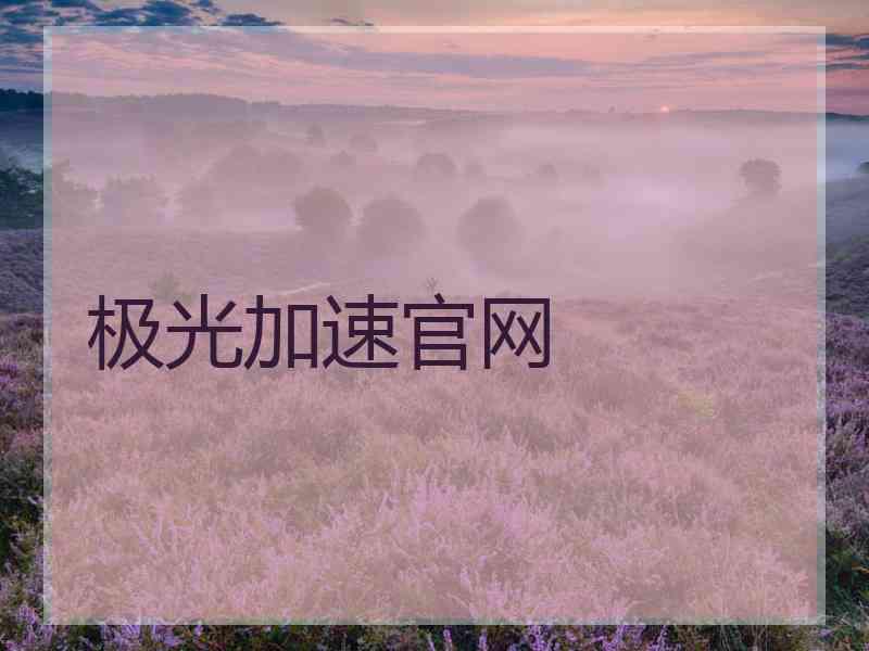 极光加速官网