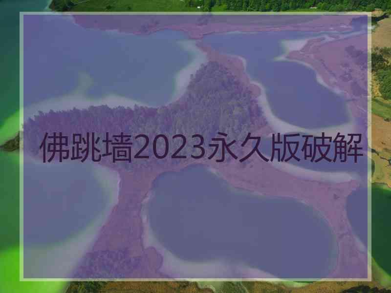 佛跳墙2023永久版破解