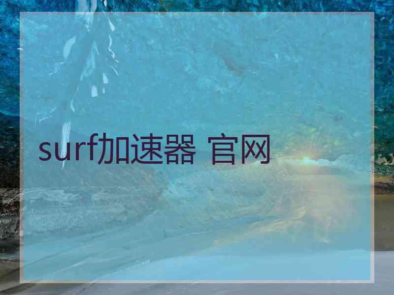 surf加速器 官网