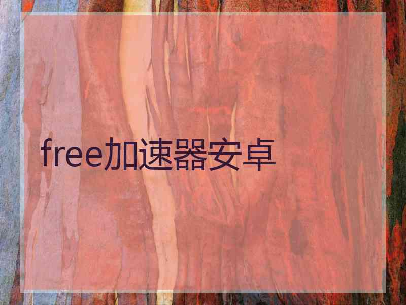 free加速器安卓