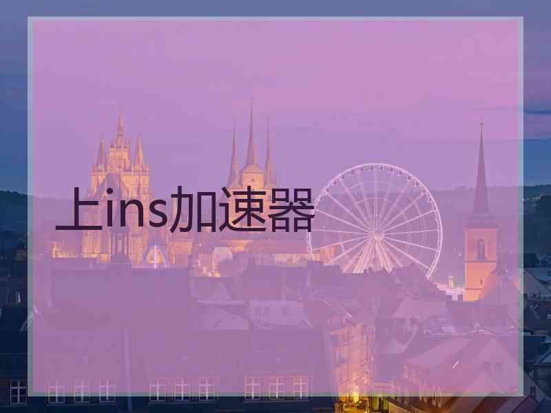 上ins加速器
