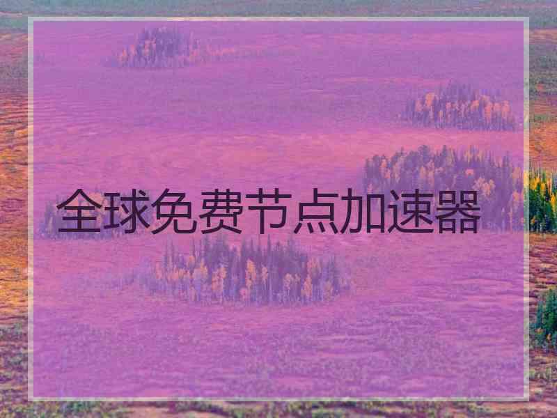 全球免费节点加速器
