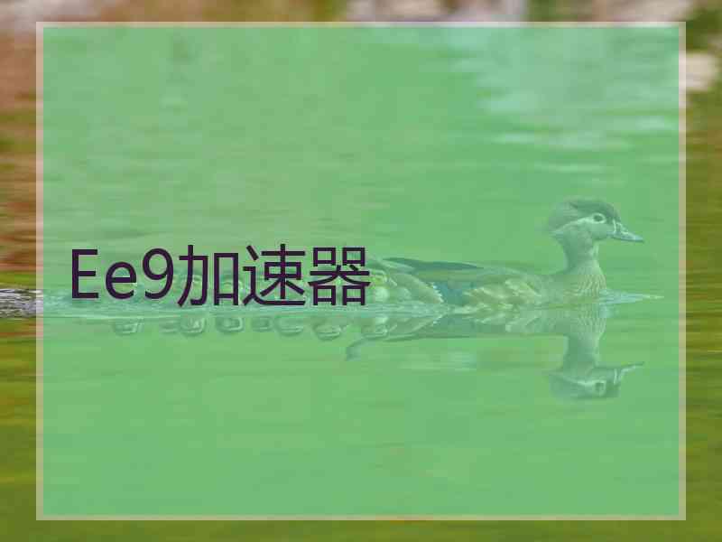 Ee9加速器