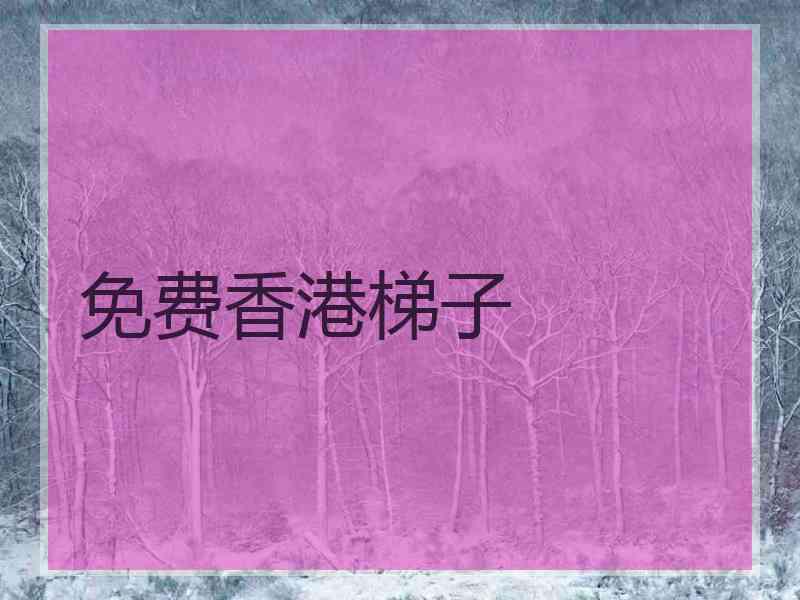 免费香港梯子