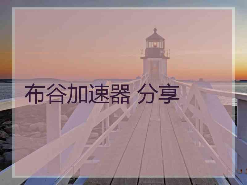 布谷加速器 分享