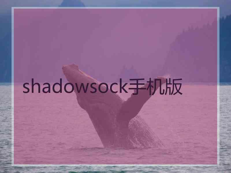 shadowsock手机版