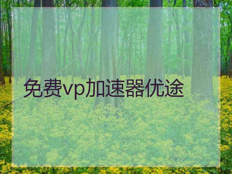 免费vp加速器优途