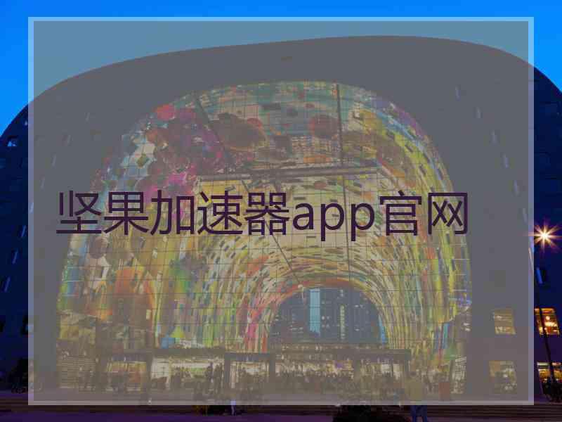 坚果加速器app官网