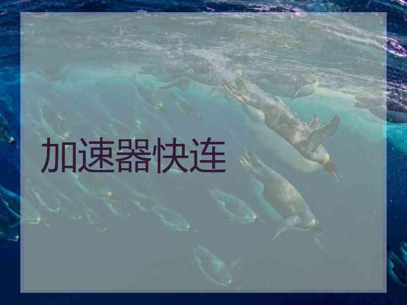 加速器快连
