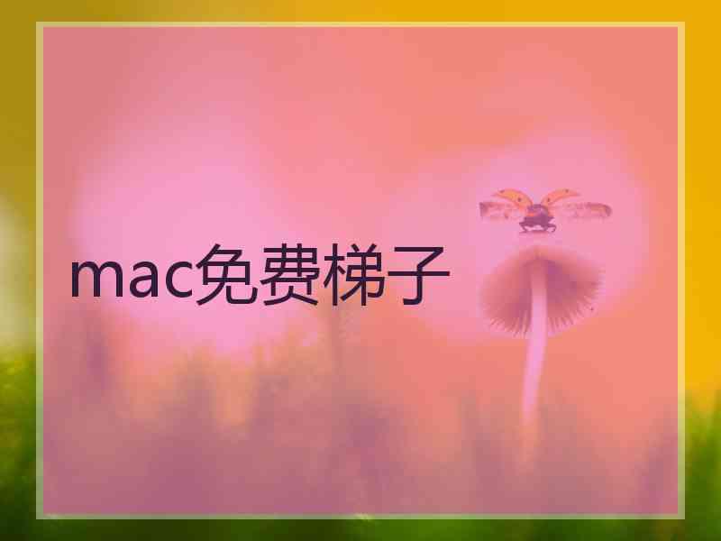 mac免费梯子