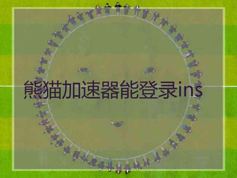 熊猫加速器能登录ins