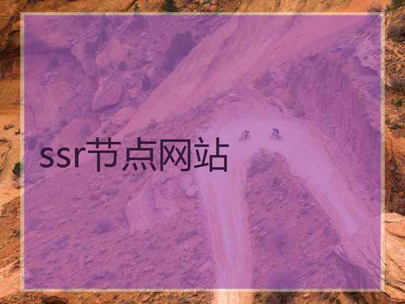 ssr节点网站