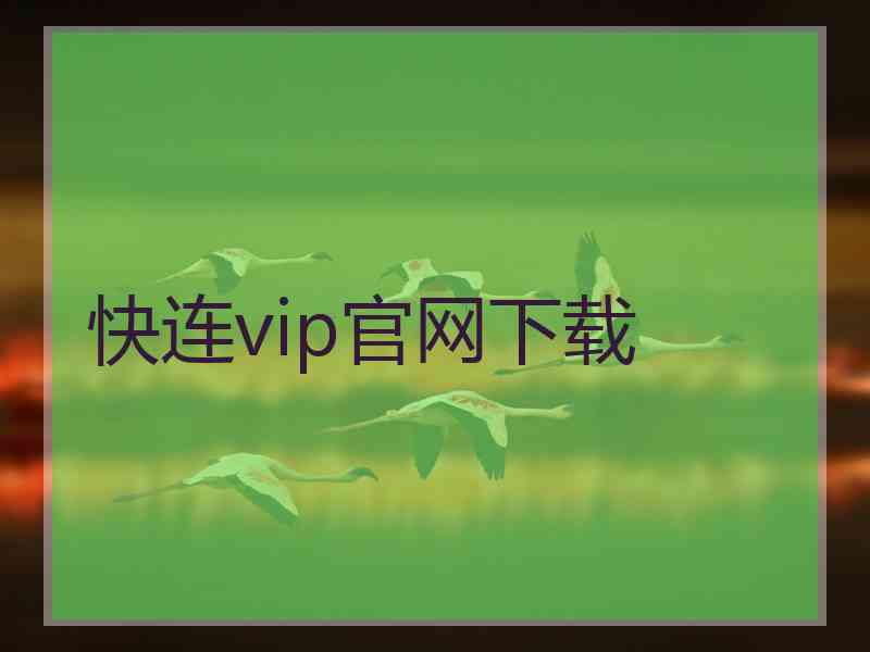 快连vip官网下载