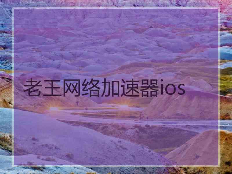 老王网络加速器ios