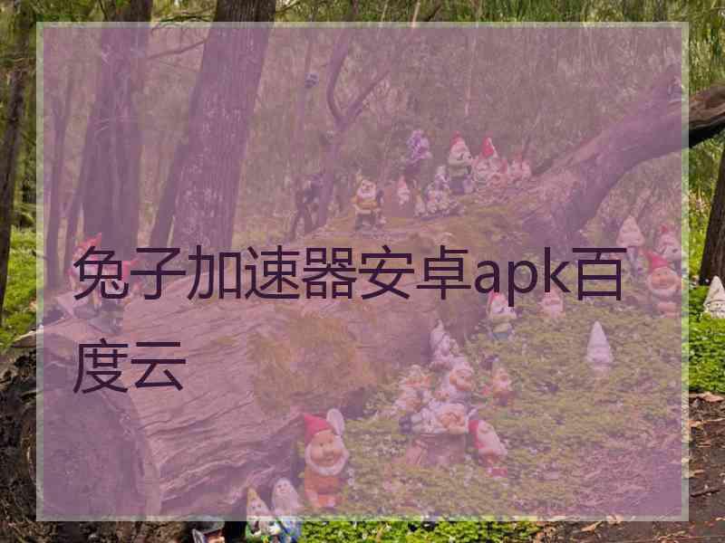 兔子加速器安卓apk百度云