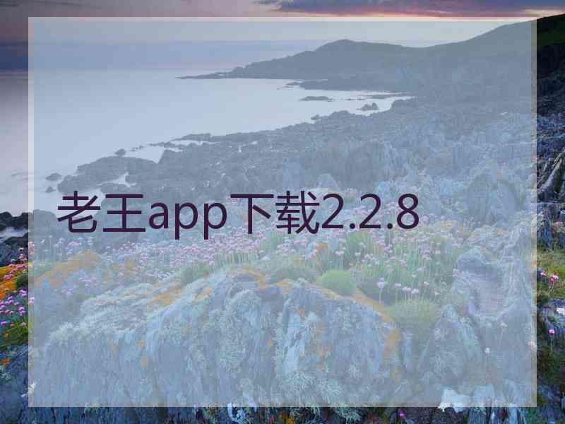 老王app下载2.2.8