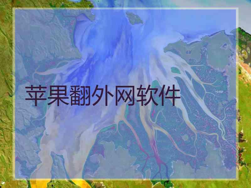 苹果翻外网软件
