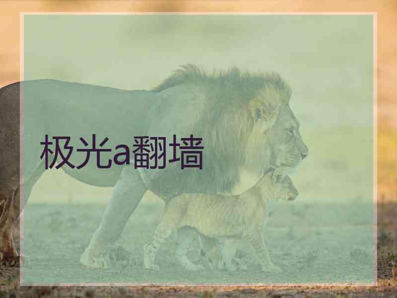 极光a翻墙