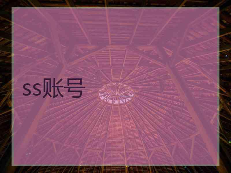 ss账号