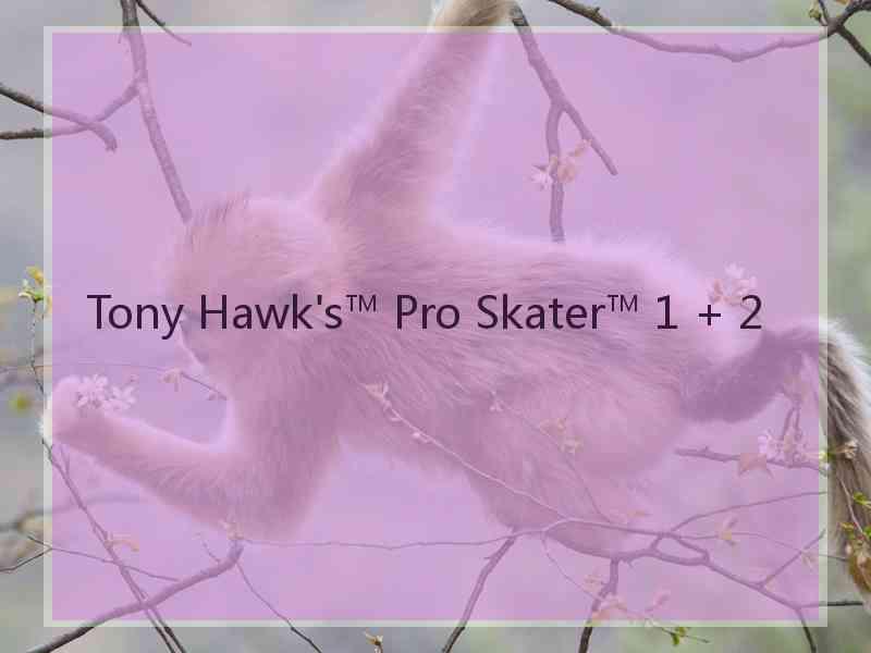 Tony Hawk's™ Pro Skater™ 1 + 2