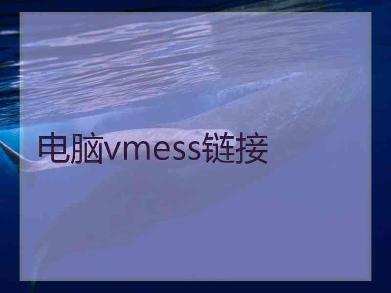 电脑vmess链接