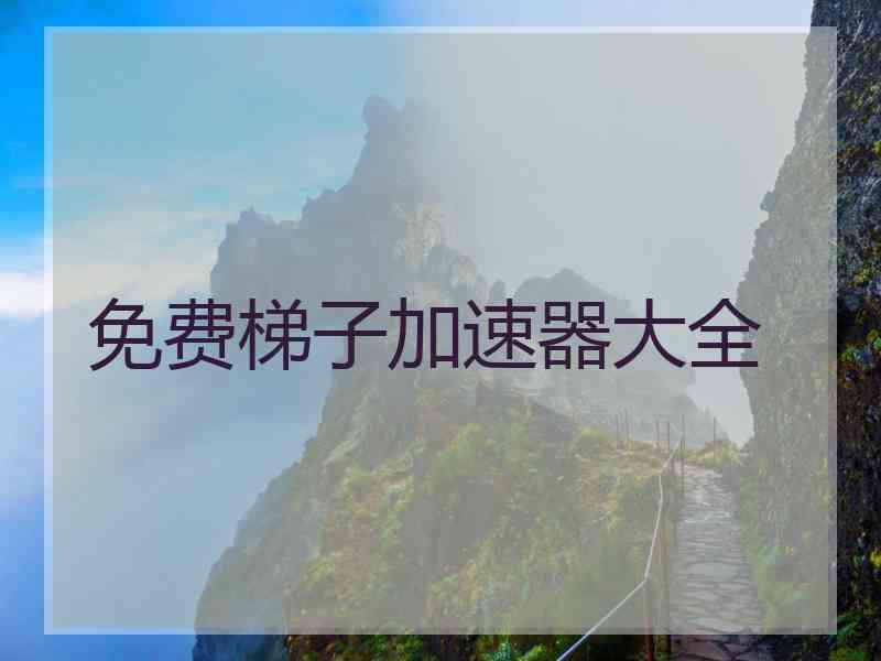 免费梯子加速器大全