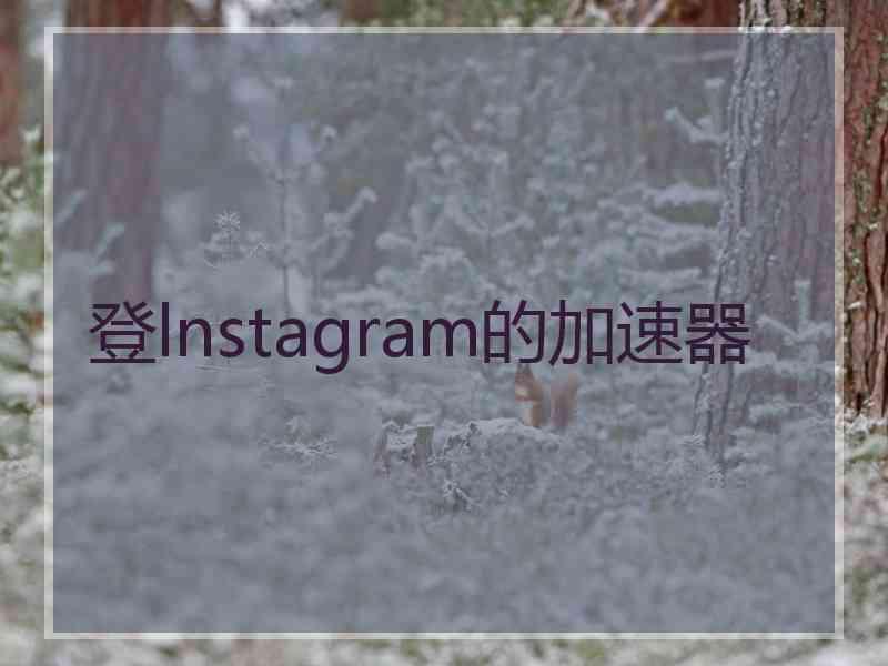 登lnstagram的加速器