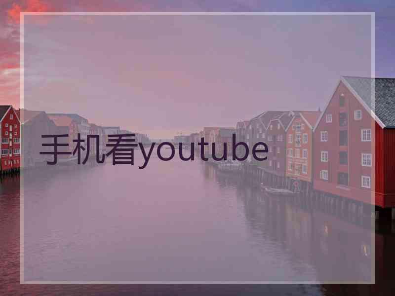 手机看youtube