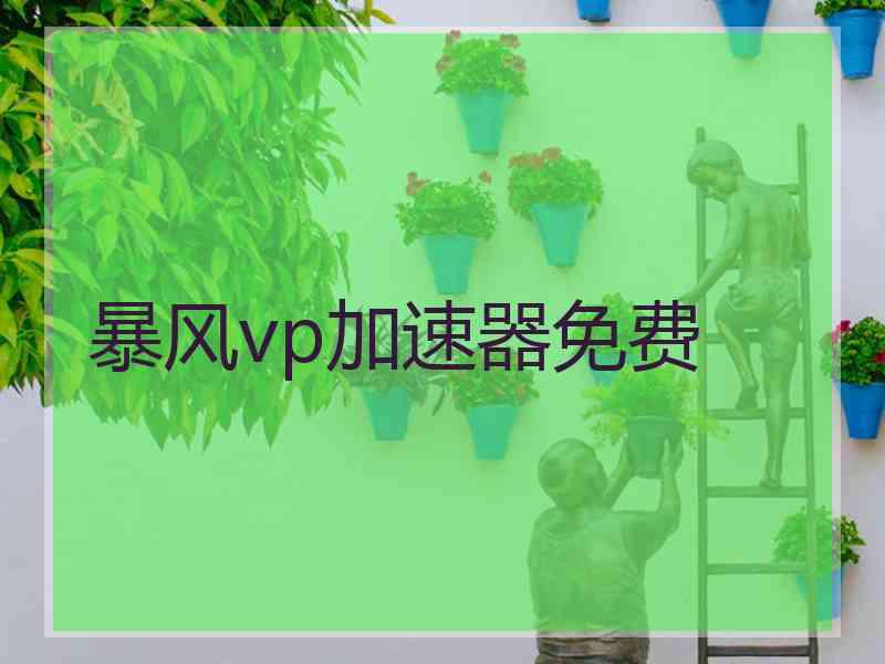 暴风vp加速器免费