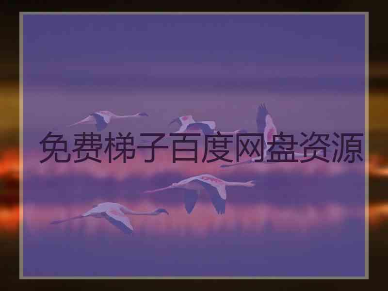 免费梯子百度网盘资源