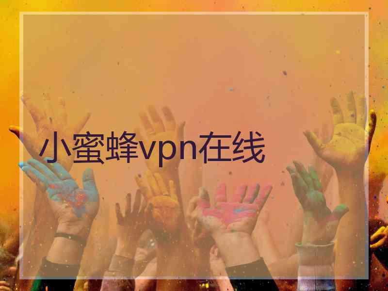 小蜜蜂vpn在线