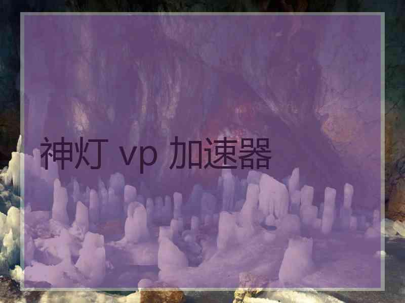 神灯 vp 加速器