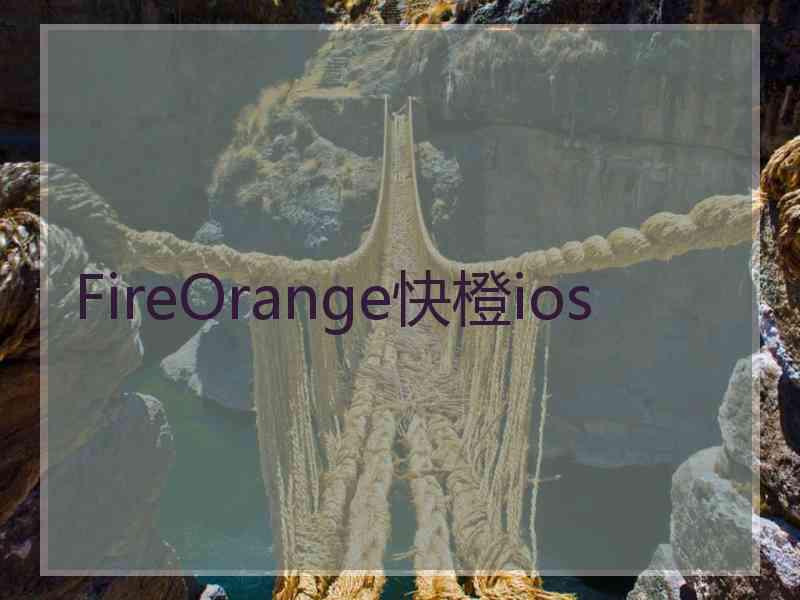 FireOrange快橙ios