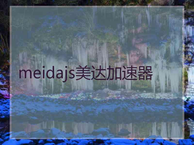 meidajs美达加速器