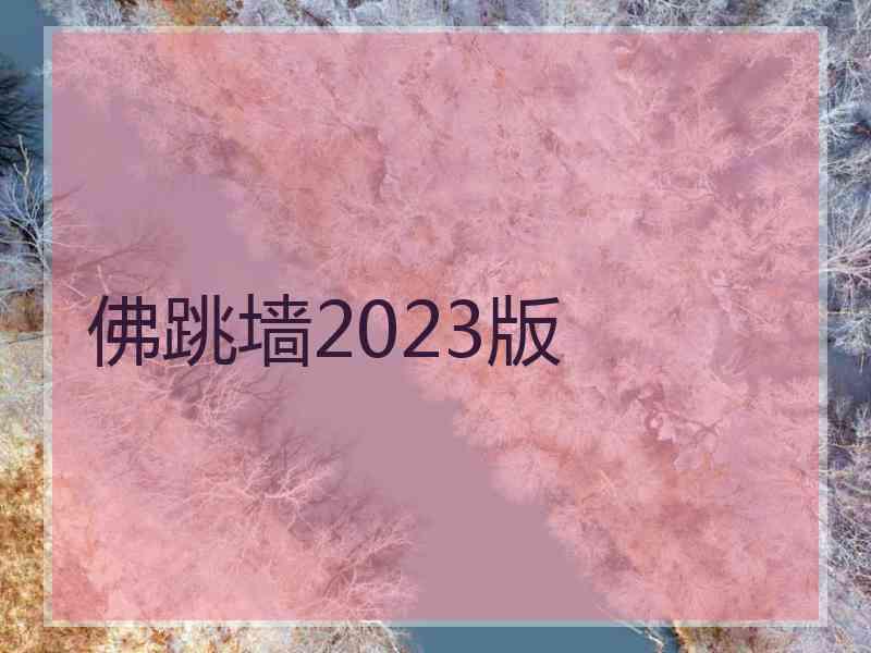 佛跳墙2023版